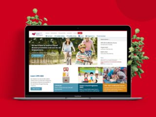 Modernising the web experience for Singapore Heart foundation